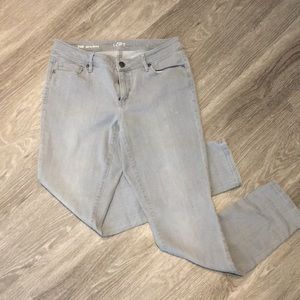 Loft Curvy Skinny Jeans, Size 29